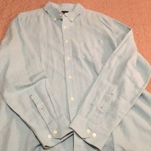 Banana republic cotton/linen shirt